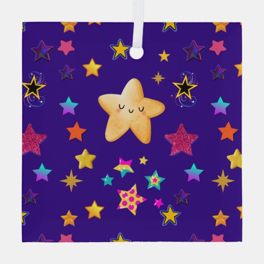 STARTEN GLAS ORNAMENT (Achterkant)