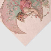 STARTEN/LADY VAN DE MON MET STROMEN IN PINK TISSUEPAPIER (Detail)