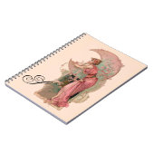 STARTEN/LADY VAN DE MON,STROMEN IN PINKMONOGRAM NOTITIEBOEK (Linkerzijde)