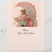 STARTEN / LADY VAN DE MOON MET STROMEN IN PINK FLYER (Achterkant)