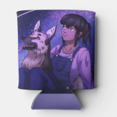 Starten met een hond blikjeskoeler (Achterkant)
