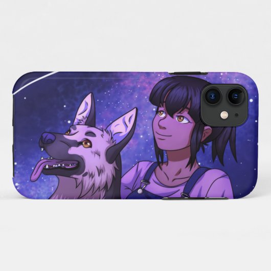Starten met een hond Case-Mate iPhone case (Achterkant (horizontaal))