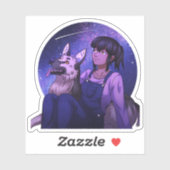 Starten met een hond sticker (Vel)