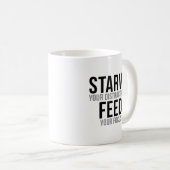 Starten met je afleidingen koffiemok (Voorkant rechts)