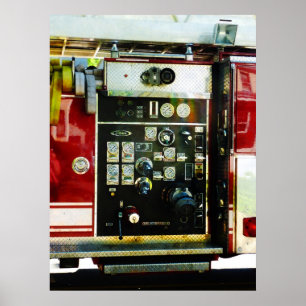 STARTEN ONDER $20 - BEETJES OP Fire Truck Poster