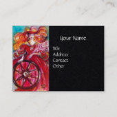 STARTEN VAN HET VERLOREN SCHADOWS-wiel van het zwa Visitekaartje (Voorkant)