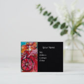 STARTEN VAN HET VERLOREN SCHADOWS-wiel van het zwa Visitekaartje (Staand voorkant)