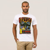 STARTEN VAN TERROR Cool  Comic Book Hoesje Art T-shirt (Voorkant volledig)