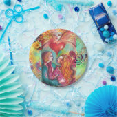 STARTEN VAN VERLIES DE SCHADOWS,LOVERS Valentijnsd Papieren Bordje (Feest)