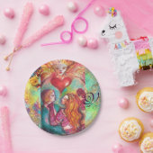 STARTEN VAN VERLIES DE SCHADOWS,LOVERS Valentijnsd Papieren Bordje (Feest)