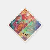 STARTEN VAN VERLIES DE SCHADOWS,LOVERS Valentijnsd Servetten (Hoek)