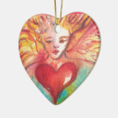 STARTEN VERLOREN SHADOWS, LOVERS Valentijnsdag Hea Keramisch Ornament (Links)