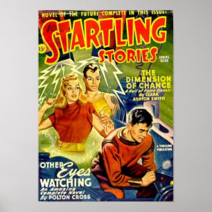 Startende verhalen — De dimensie van de kans Poster