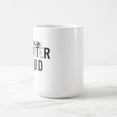 STARTER FLUID Fun Modern Trendy Typography Quote Koffiemok (Center)