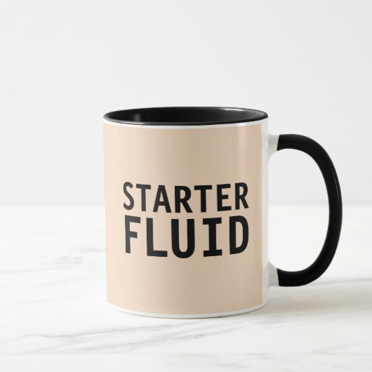 STARTER FLUID FUNNY KOFFIEMOKKEN MOK (Rechts)