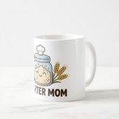 Starter Moeder — Cute Sourdough Starter Pot voor B Koffiemok (Voorkant rechts)