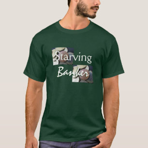 Startersbank in diep bos groen t-shirt