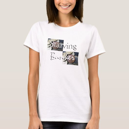 Startersbank in het wit t-shirt (Voorkant)