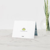 Startfoto's/Opmerkingskaarten Bedankkaart (Achterkant)