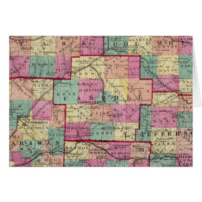 Startgraafschappen en Tocarawas (Voorkant Horizontaal)