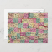 Startgraafschappen en Tocarawas Briefkaart (Voorkant / Achterkant)