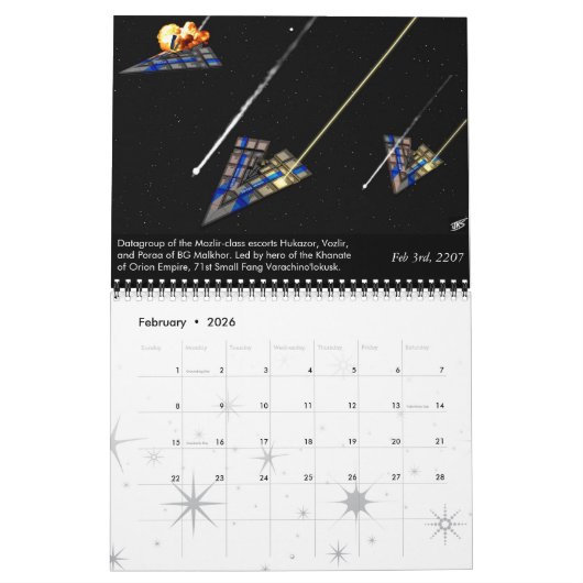Startkalender: Khanate of Orion Navy Kalender (Feb 2026)