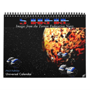 Startkalender: Terran Federation Navy, 1st Ed Kalender