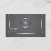 Startknop voor auto-ontsteking visitekaartje (Voorkant)