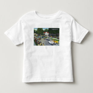 Startlijn bij de Grand Prix Auto Race Kinder Shirts