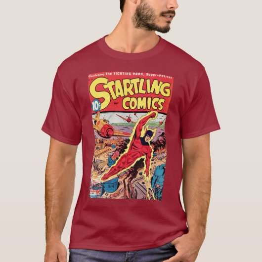 Startling Comics #33 T-shirt (Voorkant)
