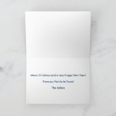 Startnacht van de soldaat feestdagen kaart (Binnen)