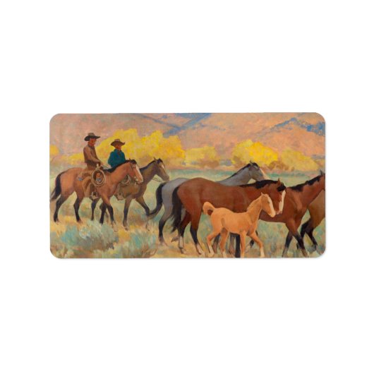 Startpagina, 1942 van Maynard Dixon Etiket (Voorkant)