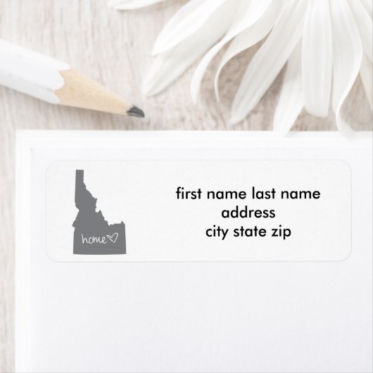 Startpagina <3 Idaho Etiket (Insitu)