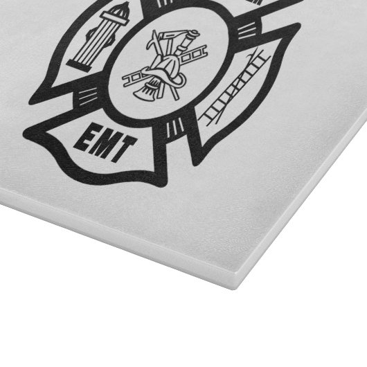 Startpagina brandweerman snijplank (Hoek)