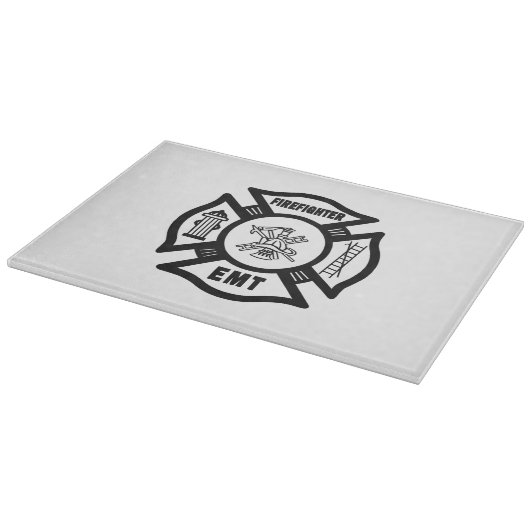 Startpagina brandweerman snijplank (Hoek)