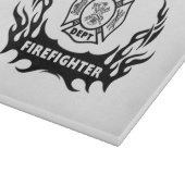Startpagina brandweerman snijplank (Hoek)