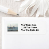 Startpagina - Geviste boten in Barnegat Inlet Obje Etiket (Insitu)