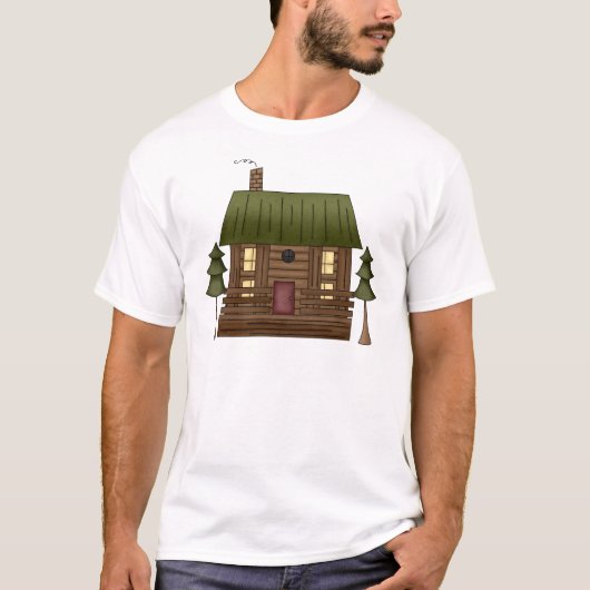 Startpagina Logcabine T-shirt (Voorkant)