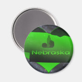 Startpagina Nebraska Magneet (Voorkant / Achterkant)
