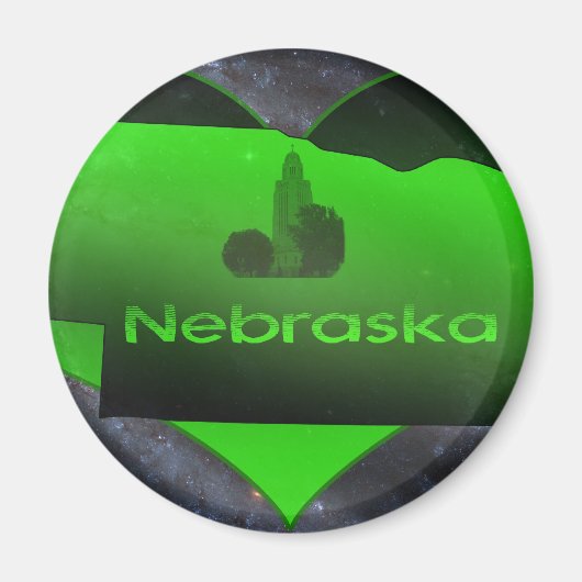 Startpagina Nebraska Magneet (Voorkant)