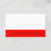 Startpagina onroerend goed pictogram |Dakbladen Visitekaartje (Achterkant)