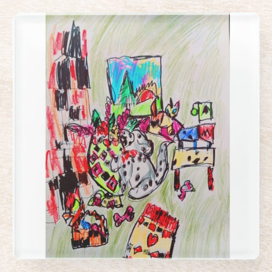 Startpagina plaatsen glazen onderzetter (Voorkant)