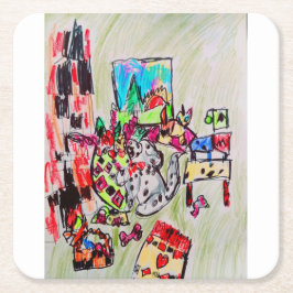 Startpagina plaatsen kartonnen onderzetters