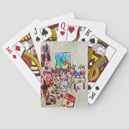 Startpagina plaatsen pokerkaarten