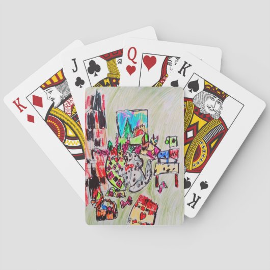 Startpagina plaatsen pokerkaarten (Achterkant)