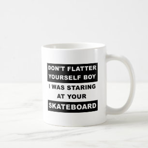 Startpagina van uw skateboard Funny Mug Koffiemok