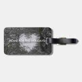 Startpagina voor Feestdagen Foto's Sneeuwhart Bagagelabel (Achterkant horizontaal)