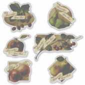 startpagina voor fruit met ingeblikte jam sticker (Voorkant)