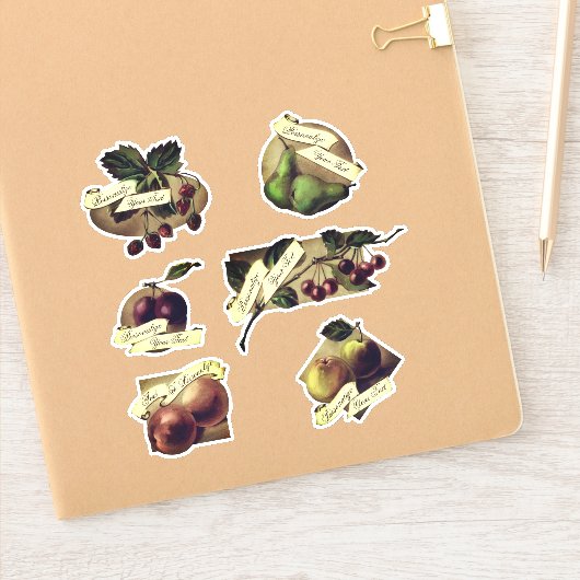  startpagina voor fruit met ingeblikte jam sticker (Notitieboek)