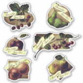   startpagina voor fruit met ingeblikte jam sticker (Voorkant)